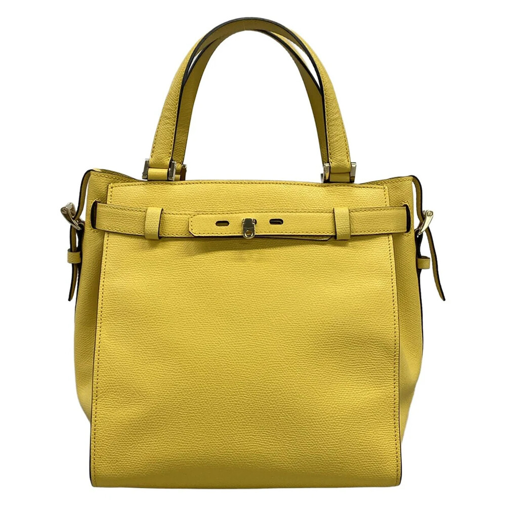 Valextra B Cube Yellow Leather N****** #305786V60B